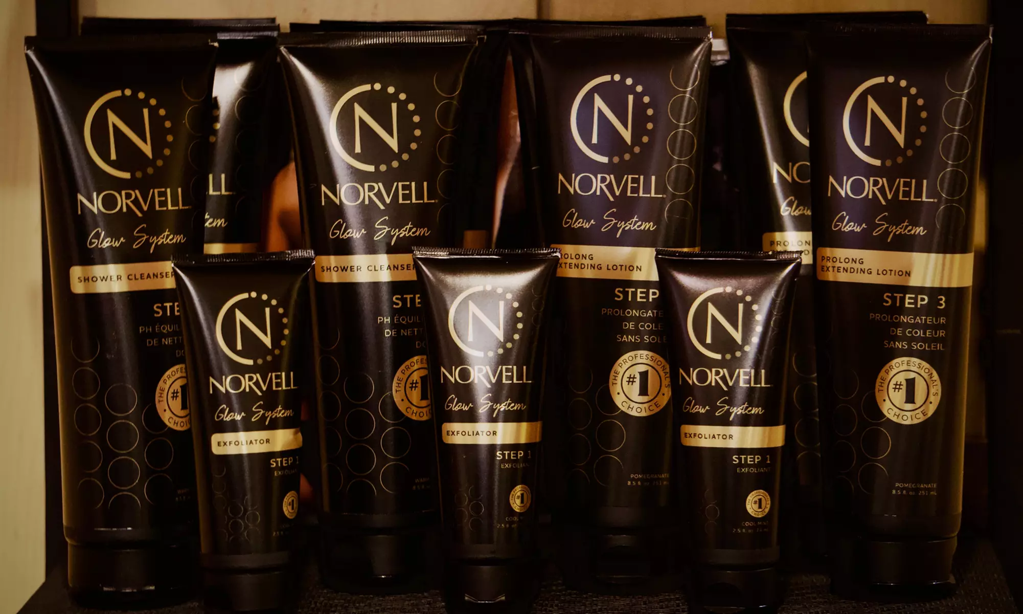 Glow with 1 or 2 Custom Norvell, Rapid Airbrush Spray Tan & More 