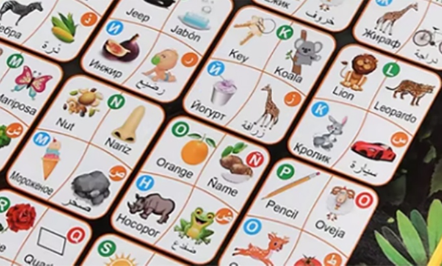 Image 6: Electronic Smart 4 Languages Dinosaur Touch Reading Book