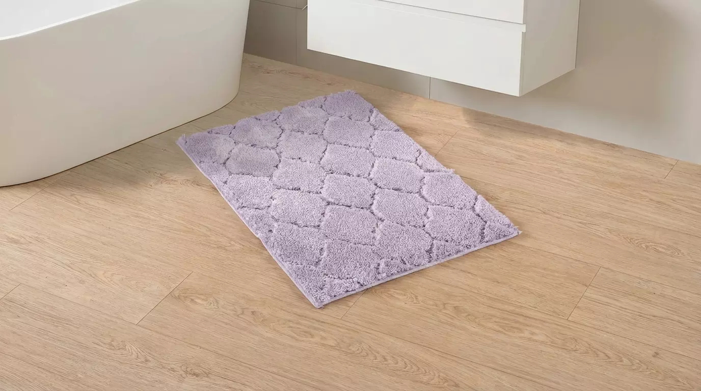 Tappeto bagno morbido con retro antiscivolo
