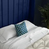 Image 9: Oxford Upholstered Soft Touch Plush Velvet Bed Frame