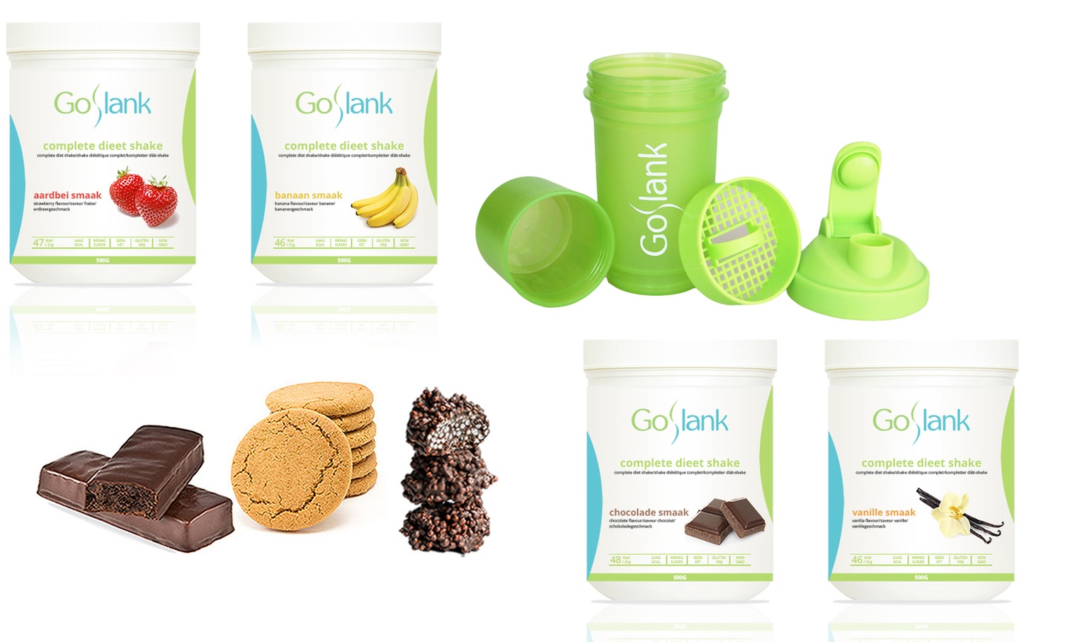 2 o 4 settimane di programma dimagrante con Shakes GoSlank