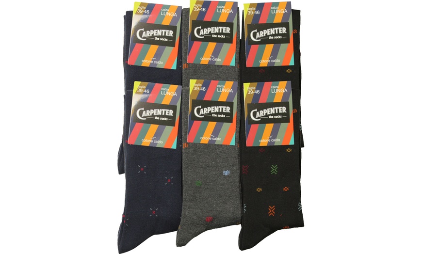 Image 35: Carpenter 6er- oder 12-Pack kurze oder lange Herren-Socken
