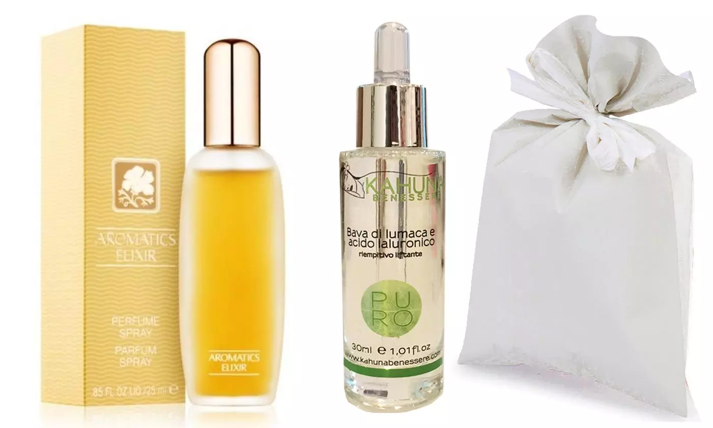 Set: Kahuna Benessere Serum & Clinique Parfüm (bis zu 725,45€/1L)