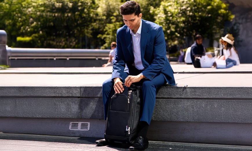 Image 2: 5 Cities Carry-On Lightweight Travel Bag Trolley Range