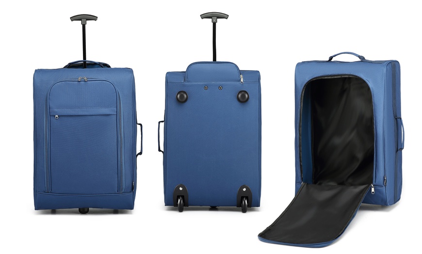 Image 10: Valise cabine en toile