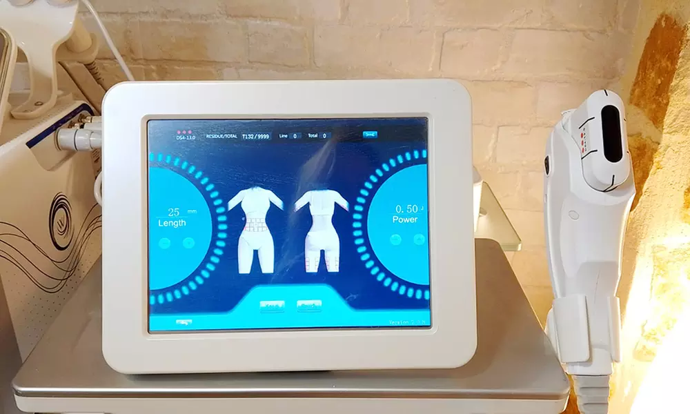 1 o 2 sesiones de HIFU facial o corporal en una o dos zonas a elegir