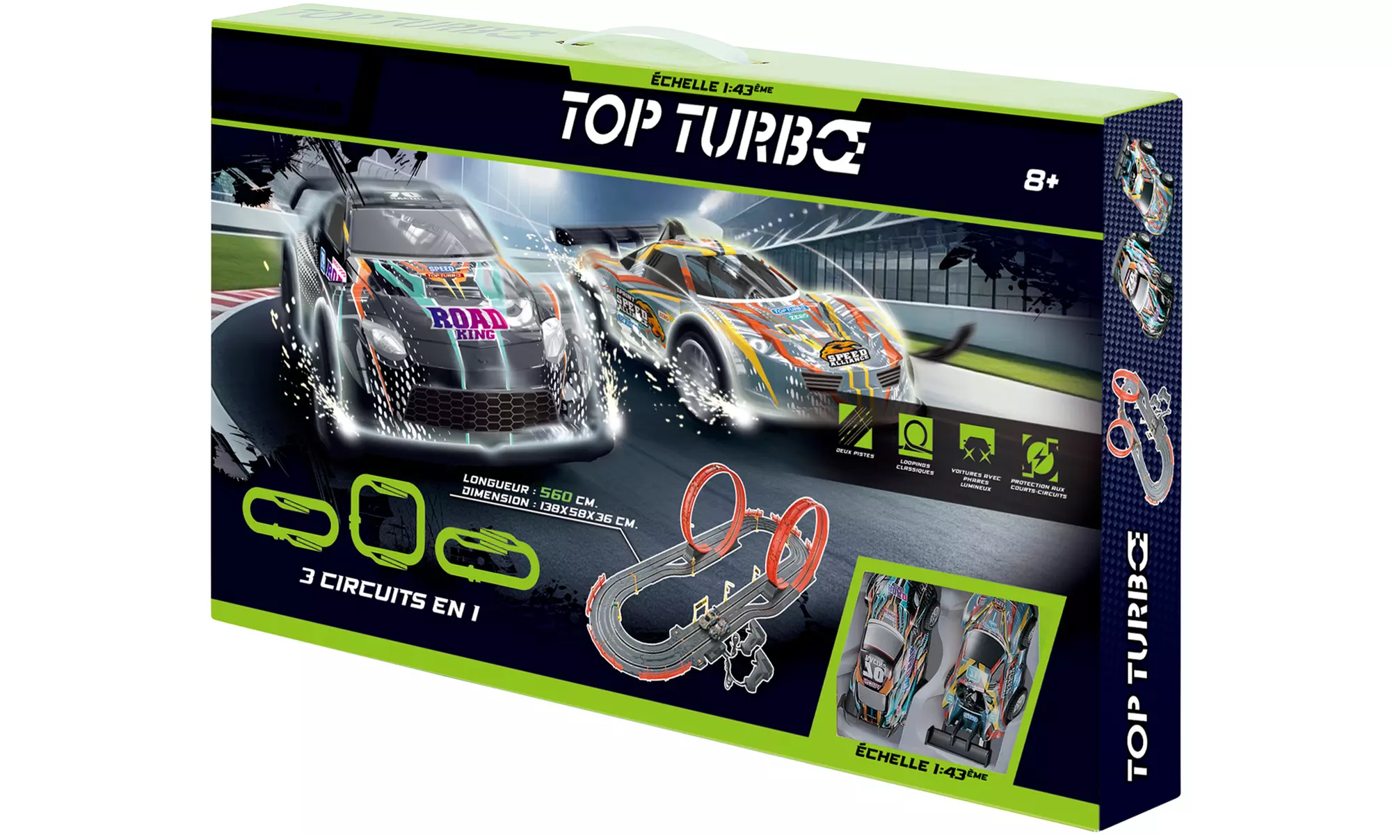 Circuit 560 cm et véhicules WDK Partner à l'échelle 1/43ème - Image 3