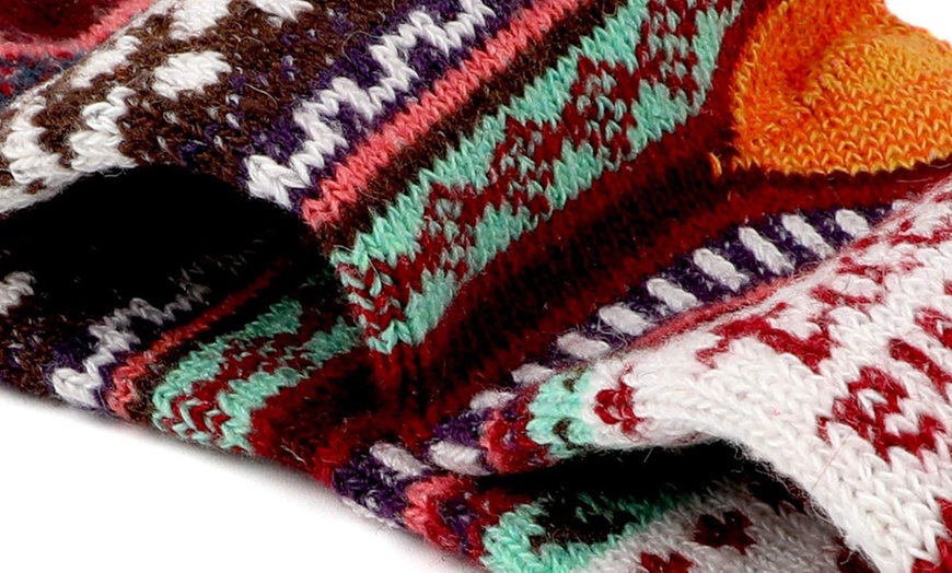 Image 6: 10x Bunte Thermo-Socken für Damen