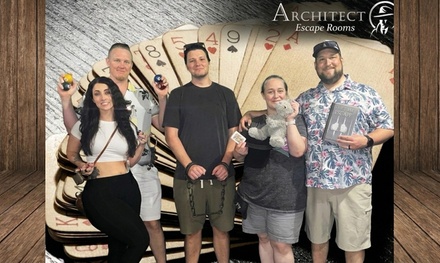 Private Escape Room Game for 4 People - Pick from 4 Games! Valid Mon-Wed - Architect Escape Rooms, Los Angeles, CA