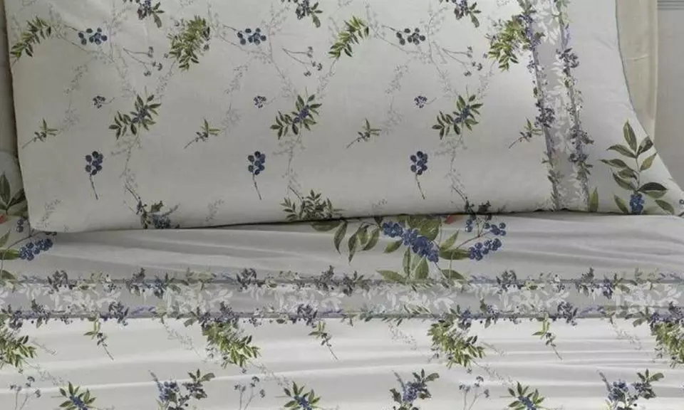 Laura Biagiotti Baumwoll-Bettwäsche-Set für Doppelbett