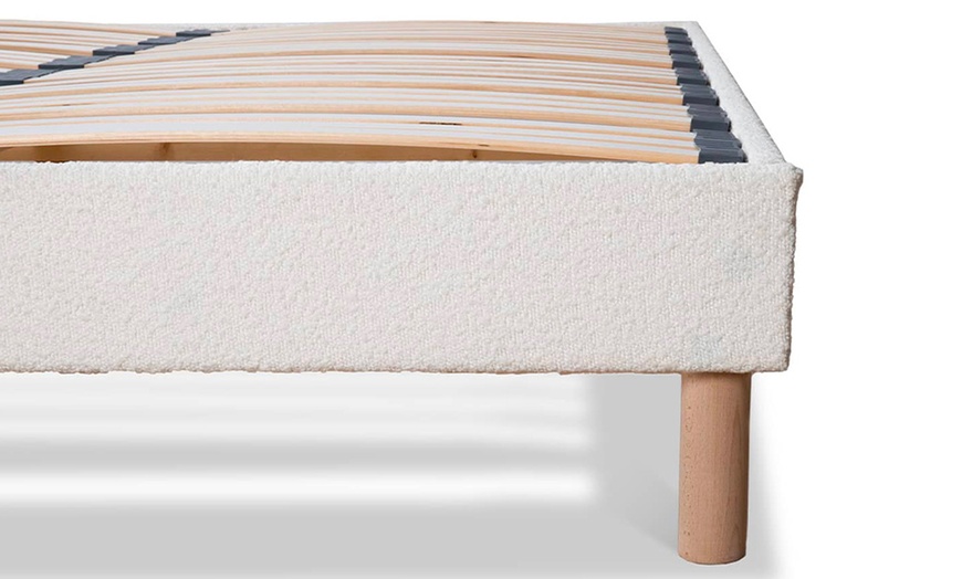 Image 6: Sommier Bianca en laine bouclée, tehnologie tri-lattes 