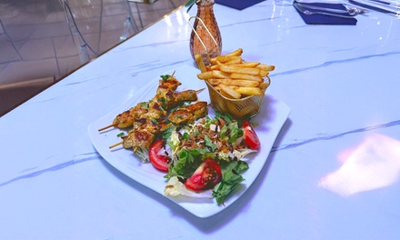 Pour 1 personne : entrée + plat ou plat + dessert