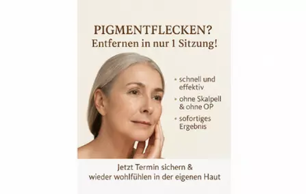 Plasma-Pen zur Augenlidstraffung oder Behandlung von Pigmentflecken