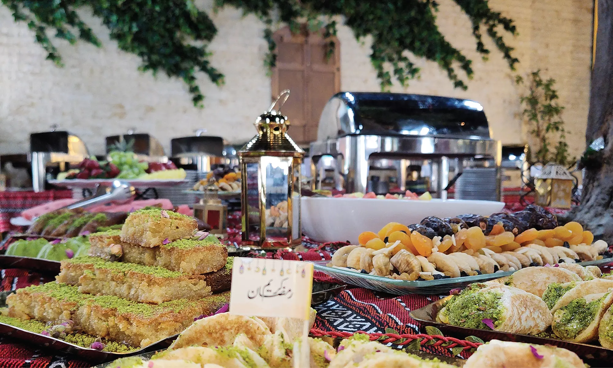 Sharing-Style Menu for a Child (AED 45) or 1, 2, or 4 Adults (AED 85)