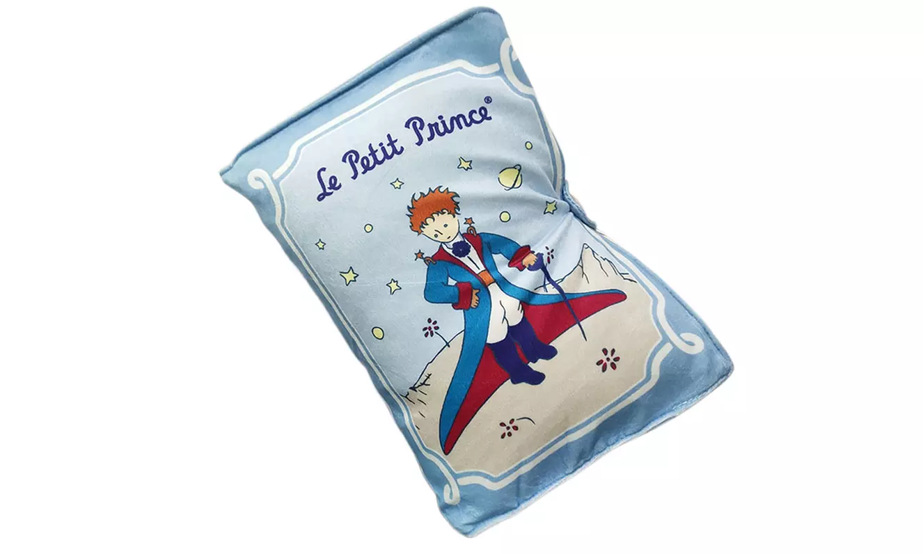 Cartoon Inspired Book Shaped Pillow Cushion