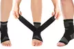 DCF Adjustable Ankle Compression Sleeve for Men and Women (1-Pair) - Second Medium