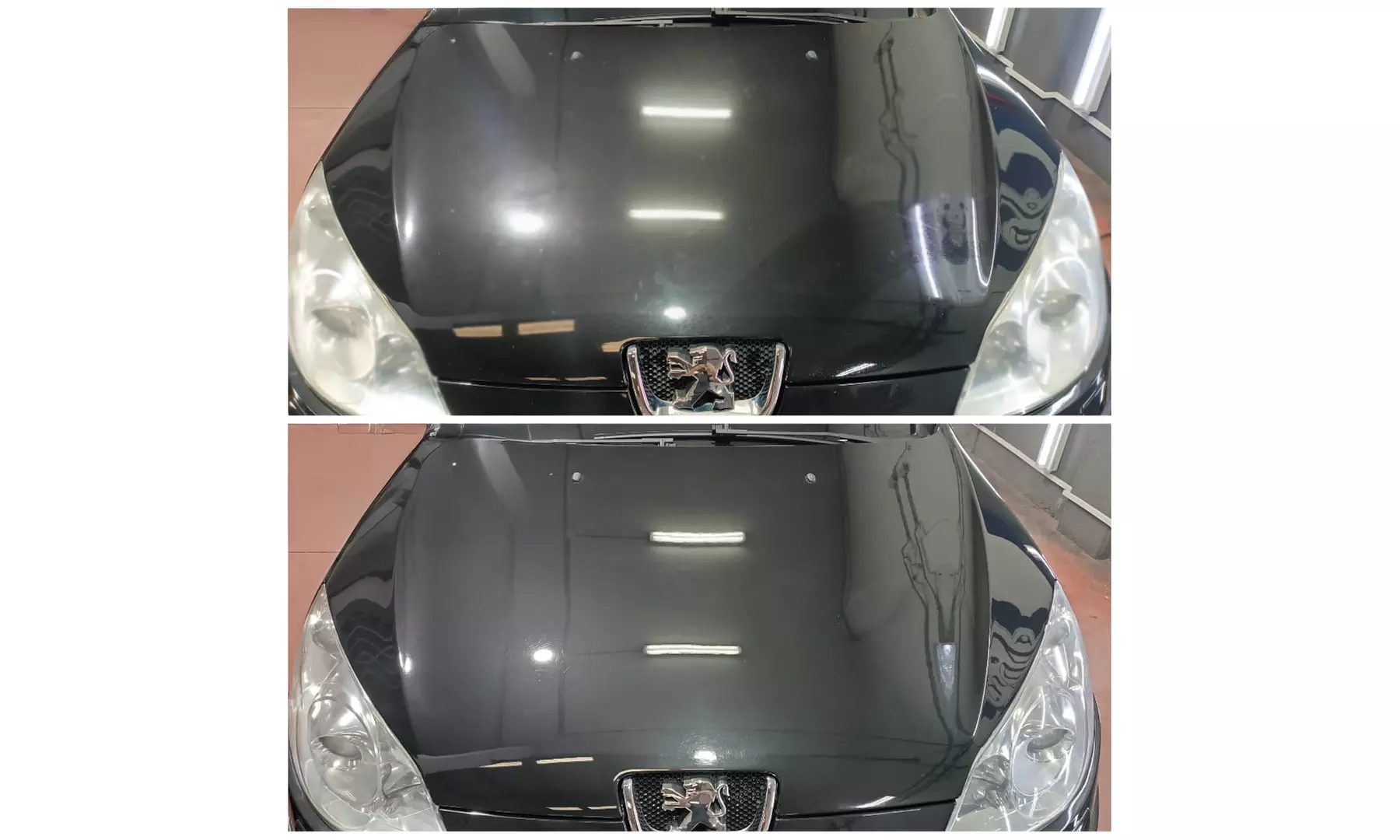 Pulido de carrocería para coche pequeño, mediano o grande