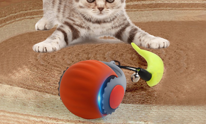 Image 5: Automatic Moving Cat Toy Ball: 1Pcs; FREE SHIPPING