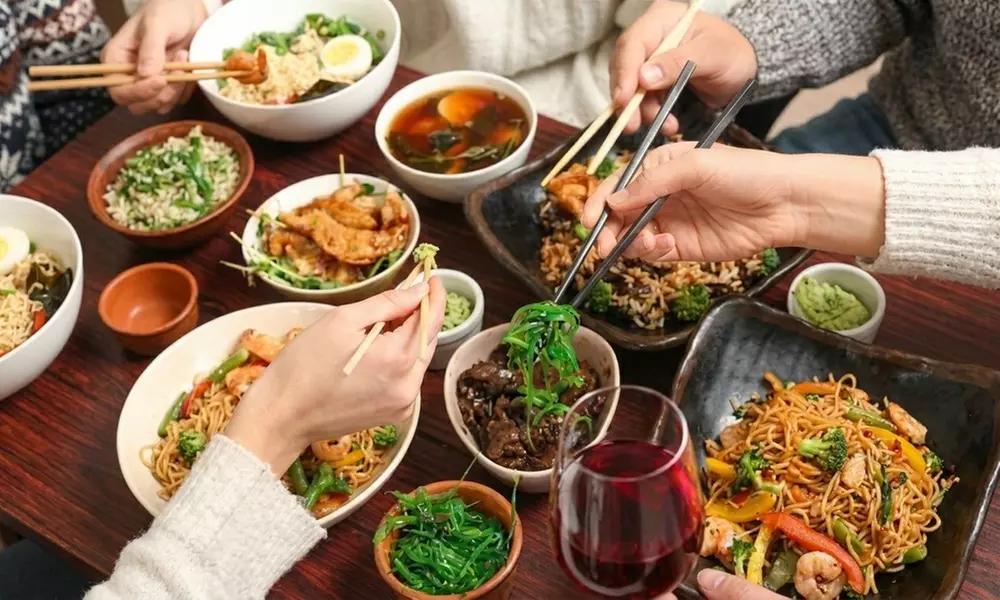 Asian Tapas and Drinks Sharing Experience for Two