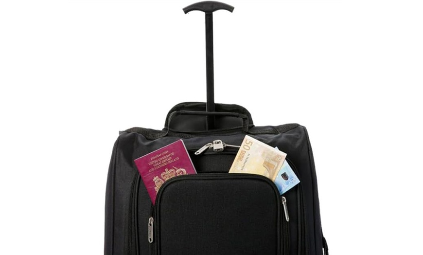 Image 5: 5 Cities Carry-On Lightweight Travel Bag Trolley Range