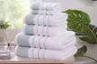 Dakota 6-Piece Towel Bale - 500gsm Cotton, Soft, Striped Design - Image 3