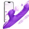 Image 2: G Spot Vibrator Thrusting Dildo