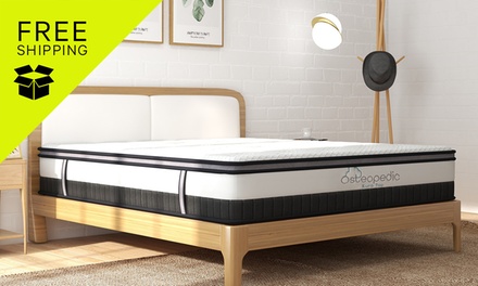 Osteopedic Euro Top Pocket Spring Mattress -Single - 10001337; Free Shipping - Australian Business Mobile