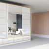 Image 11: Sweden Modern High Gloss Wardrobe with Drawers