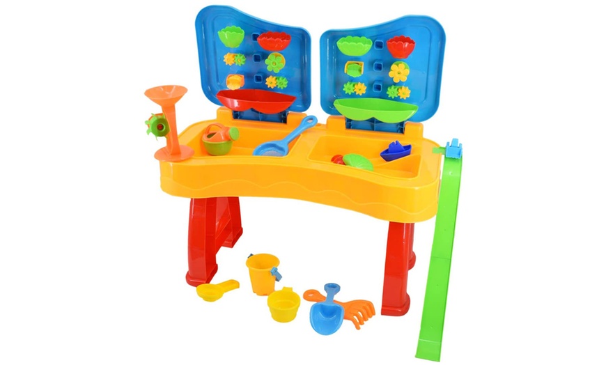 Image 16: Sand and Water Table Collection with Accessories and Lids