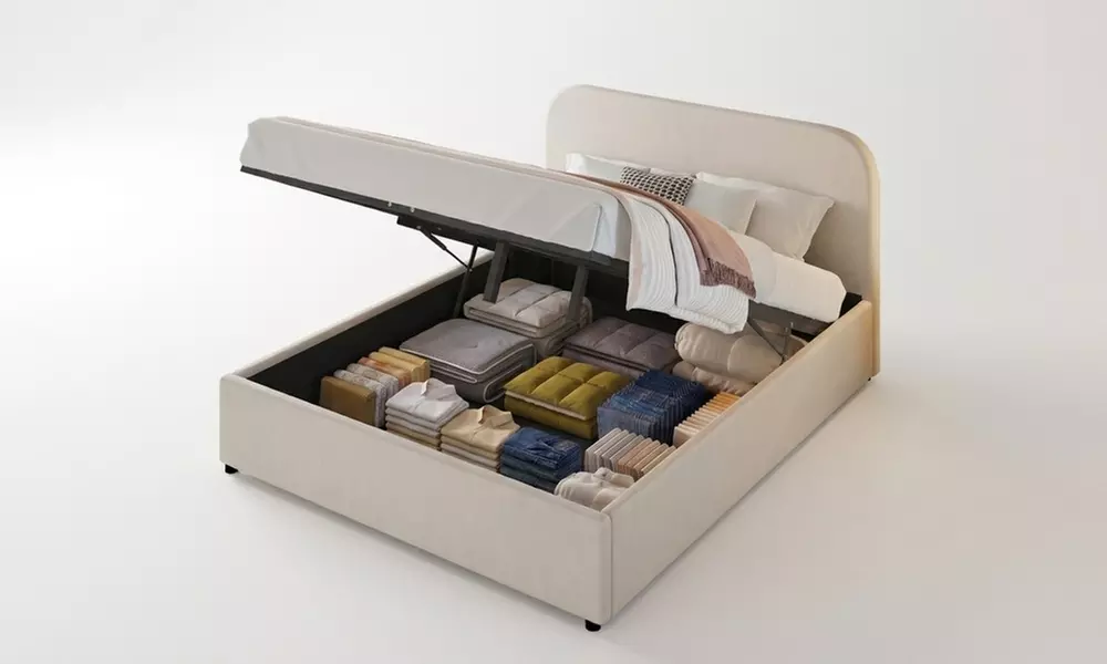 Lit avec coffre de rangement de Kocoon