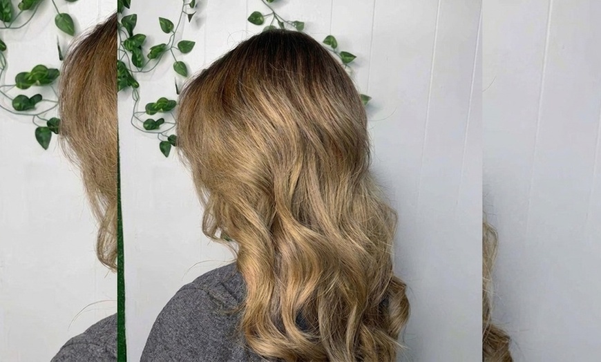 Image 3: Seamless K-Tip Hair Extensions:Partial Fill or Full Install for Volume