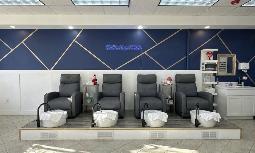 Image 3: Pamper Yourself: Manicure and Pedicure Option with Callus or Massage