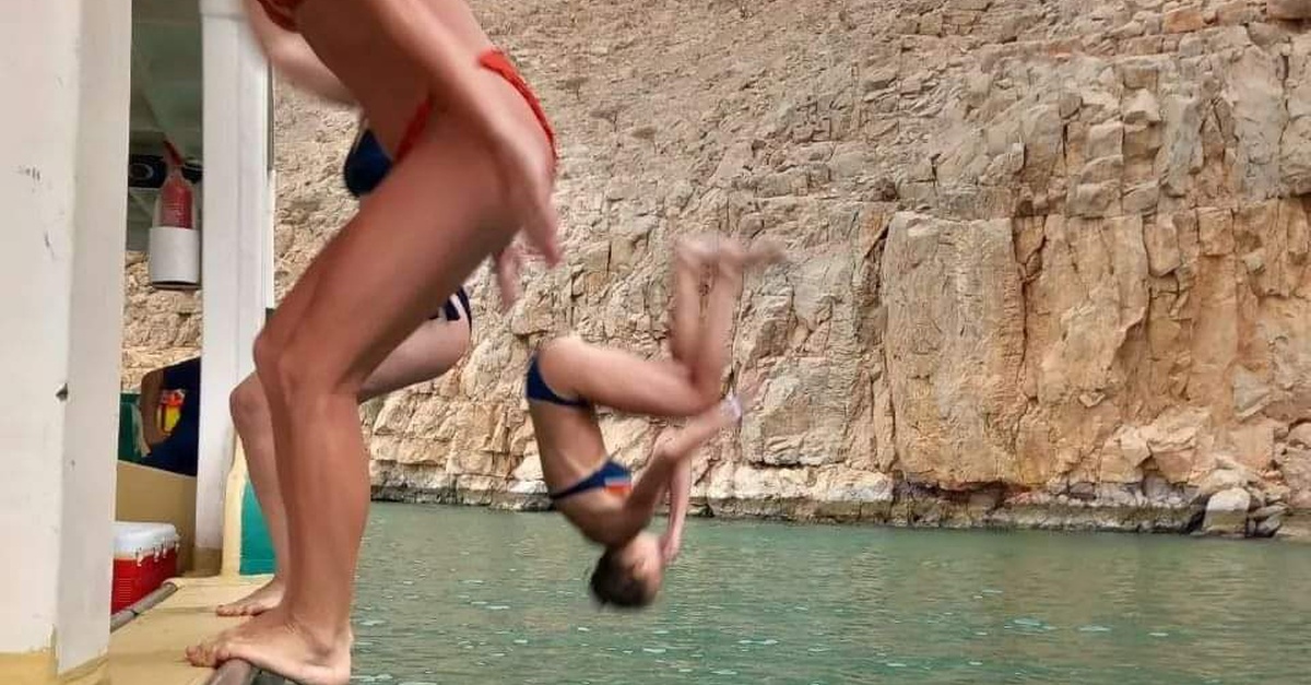 Oman Musandam Dhow Cruise: Water Sports & Buffet Lunch Oman Musandam Dhow Cruise: Water Sports & Buffet Lunch