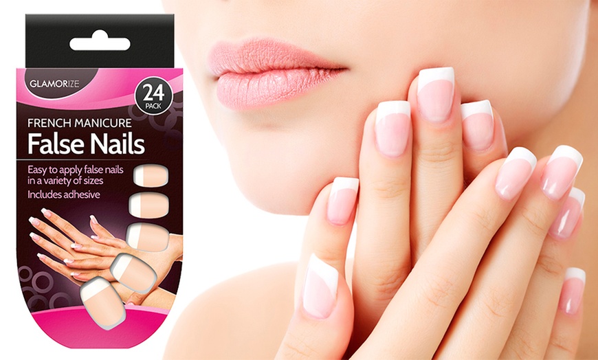 Image 1: French Nails Set