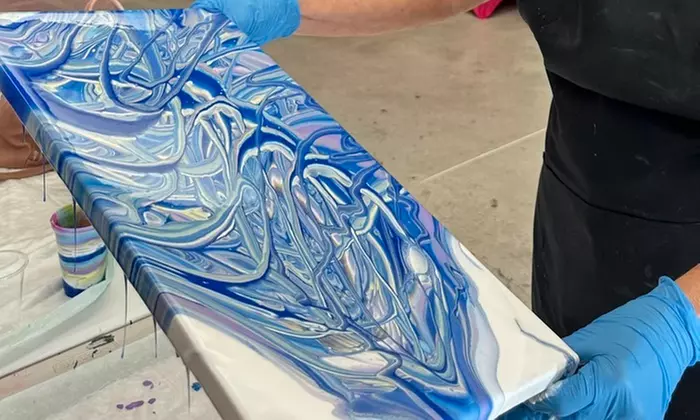 Valentine's Fluid Art Date Night: Create a Masterpiece Together