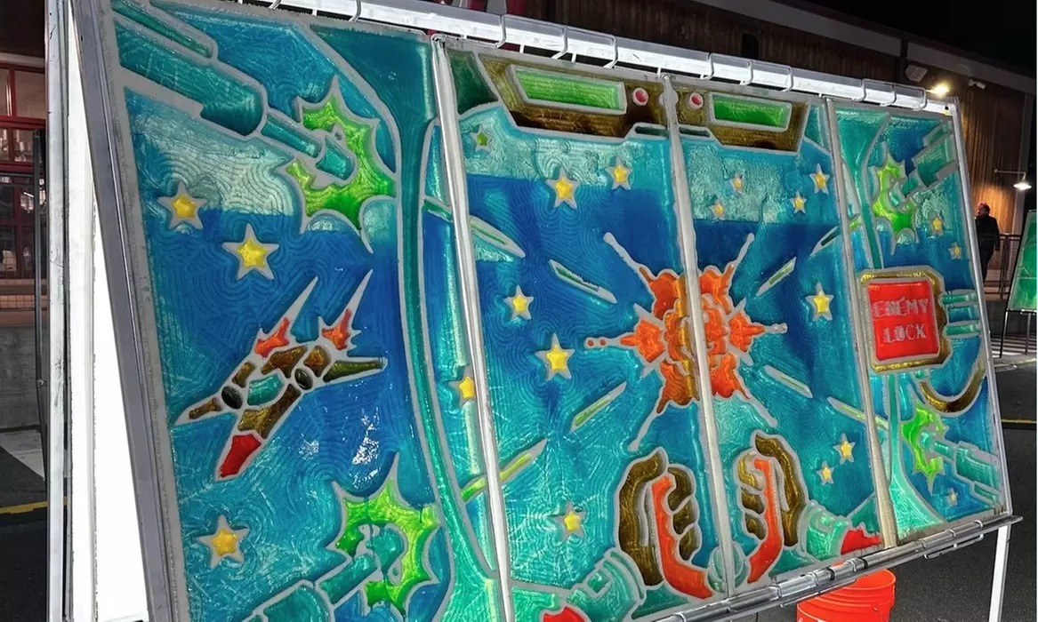 Marvel at Illuminated Ice Mosaics, Enjoy Fire Dancing, and More at Ice Mosaics on February 13-14 at Parkville Market - Second Medium