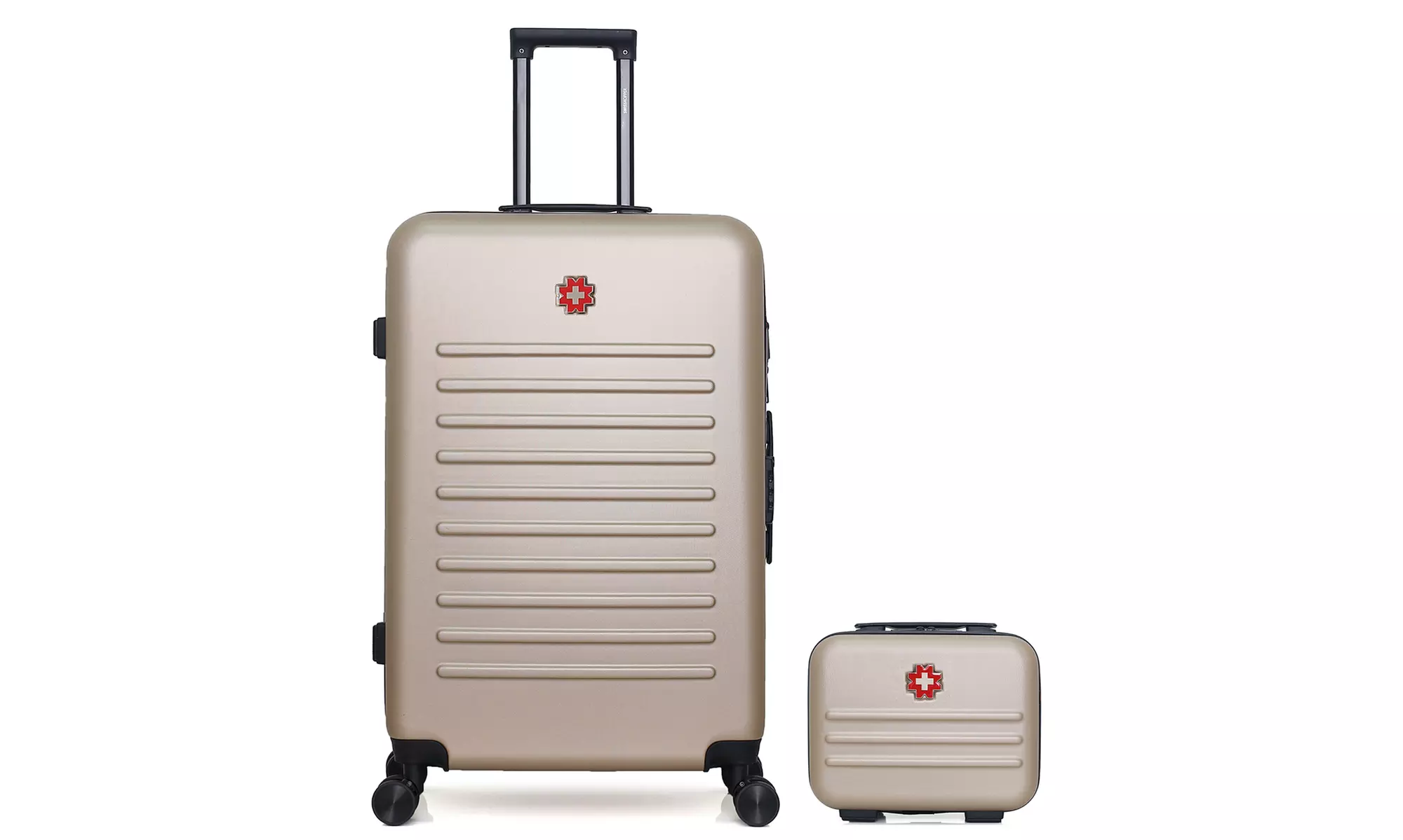 Lot avec valise grand format et vanity Swiss Kopper