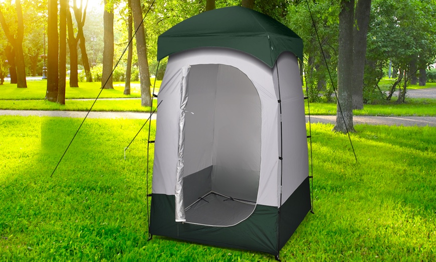 Image 1: Portable Camping Changing Room