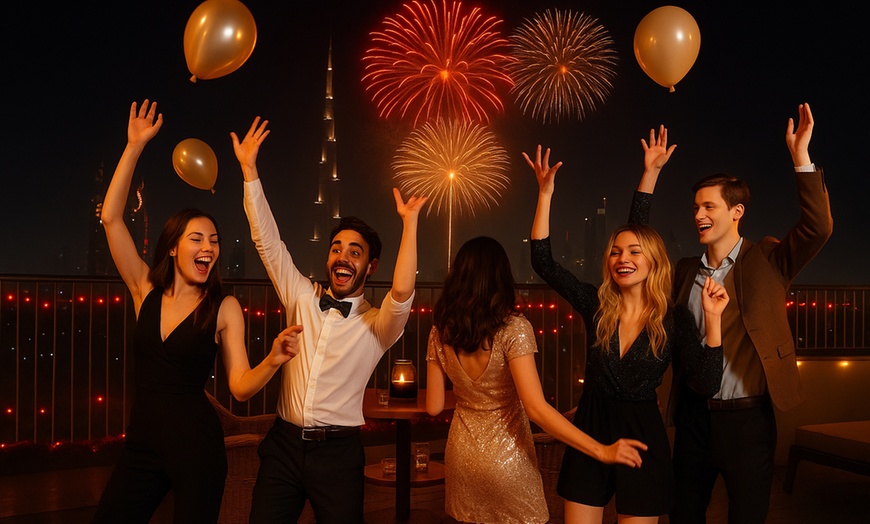 Image 1: New Year’s Eve Rooftop Celebration