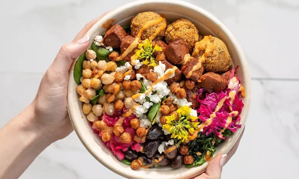 Build Your Own Bowl, Wrap or Pita at Hummus Republic Paramus 