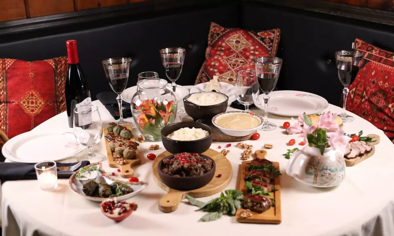 Michelin-recognized Chef Three-Course Dinner for Two or Four with Wine
