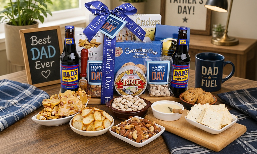 Image 4: Alder Creek Father's Day Gift Baskets — Gourmet Snack Sets and More!