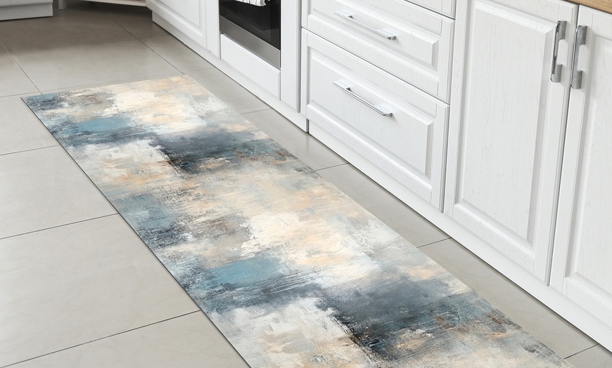 Image 29: Italian PVC Kitchen Runner