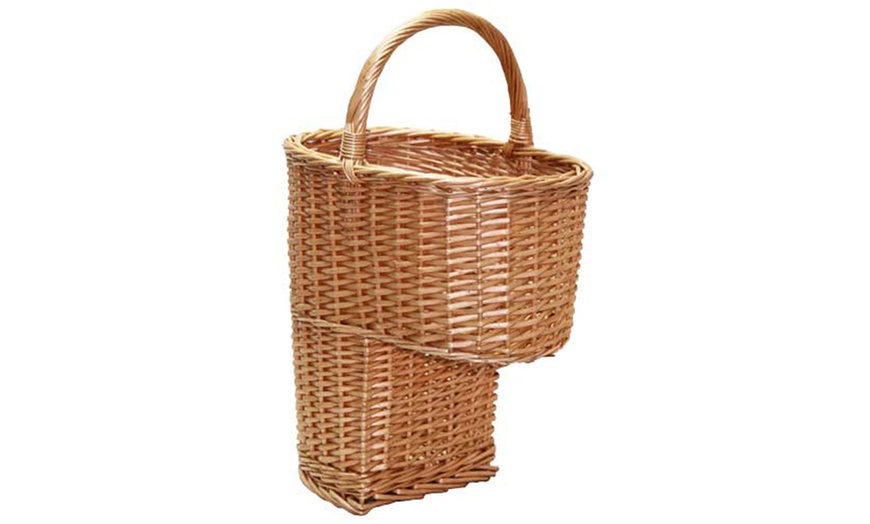 Image 2: Buff Stair Storage Basket