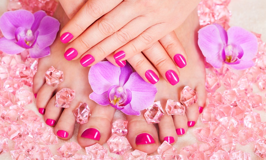 Image 2: Luxurious pampering and exquisite nail care at Lady Charm Beauty Salon