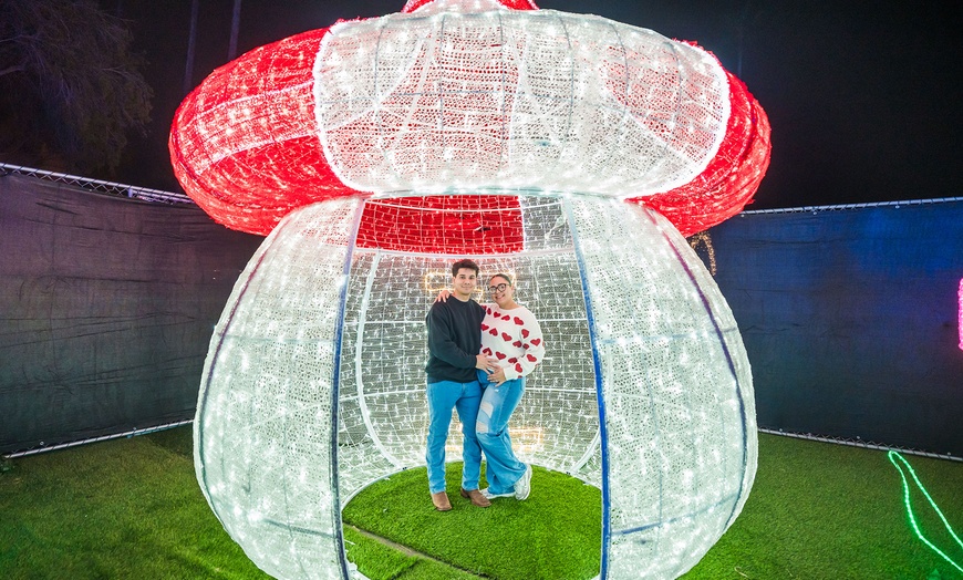 Image 11: Holiday Lights and Wine Walk Adventure for Two at Coastal Christmas