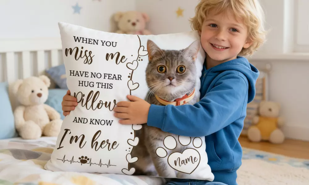 Personalisiertes Fotokissen