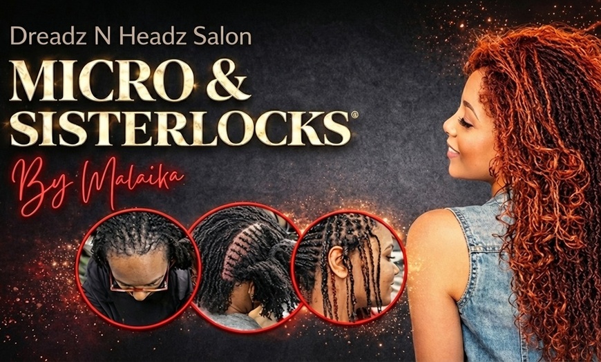 Image 2: Expert Loc Care: Micro Locs, Sisterlocks, or Traditional Interlocking