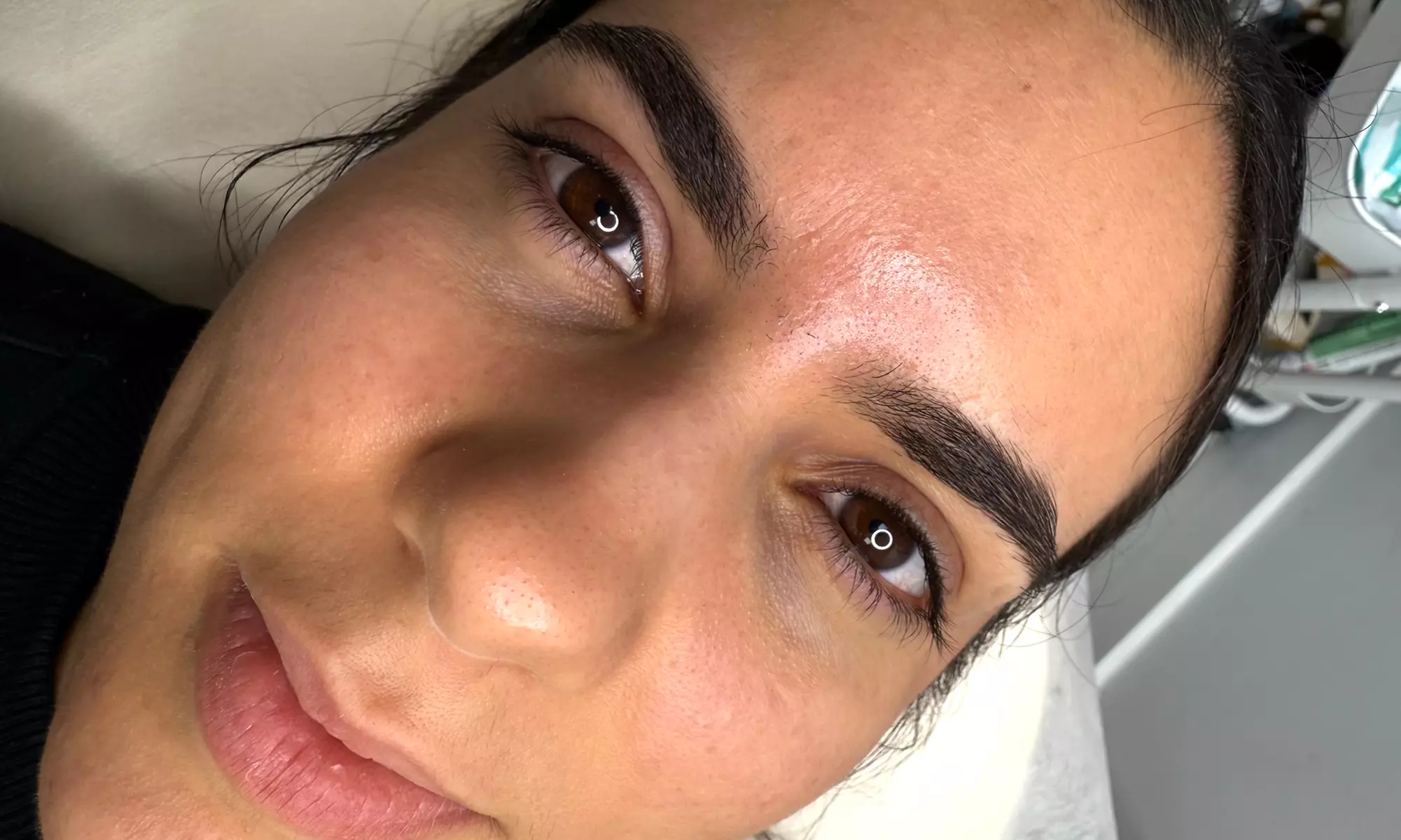 Lash Lifting With Tint And Brow Lamination For Defined Look