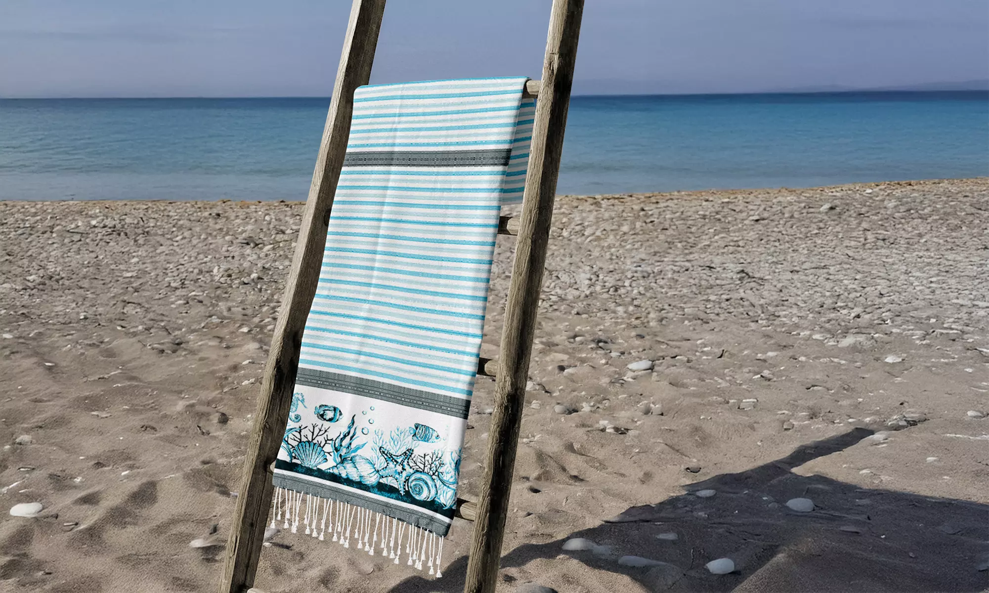 Telo mare con frange